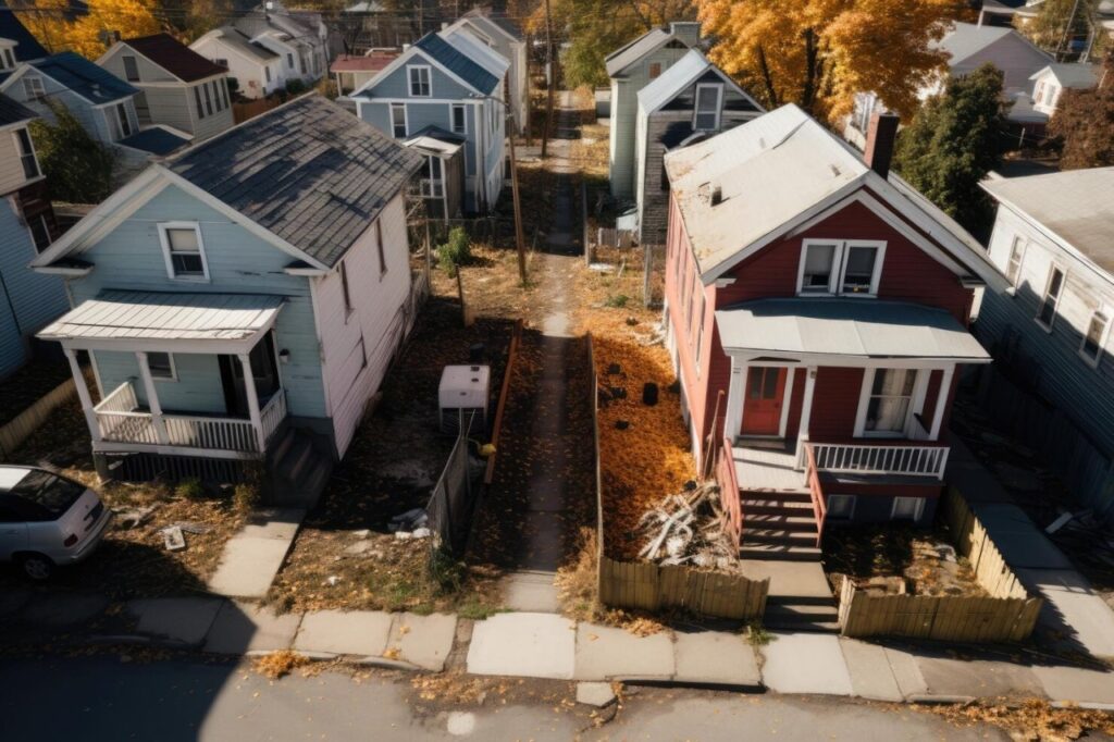 houses in not good condition